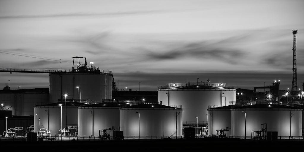 Global crude oil supply and storage infrastructure