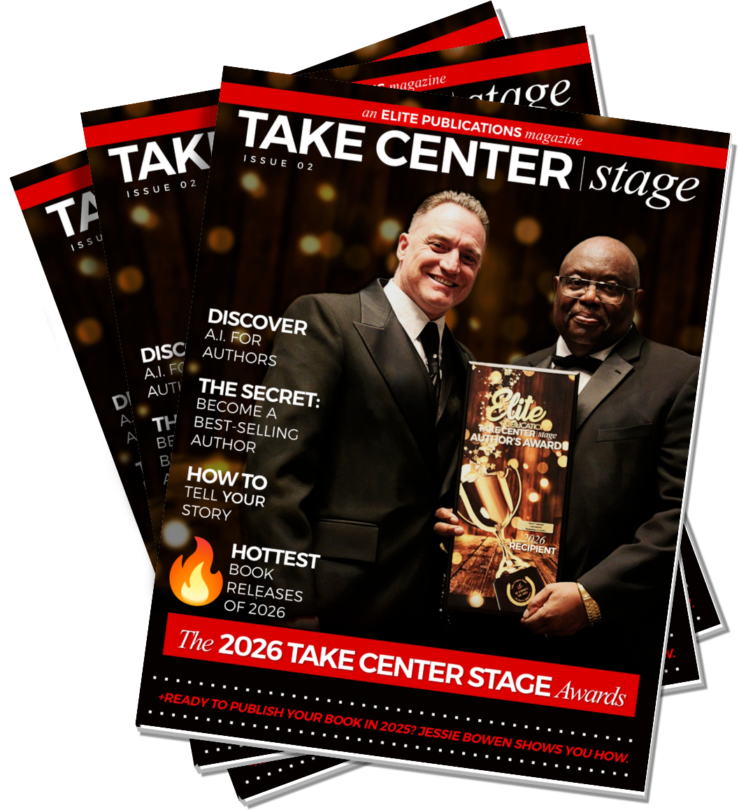 Take Center Stage Magazine Cover - Featured Authors