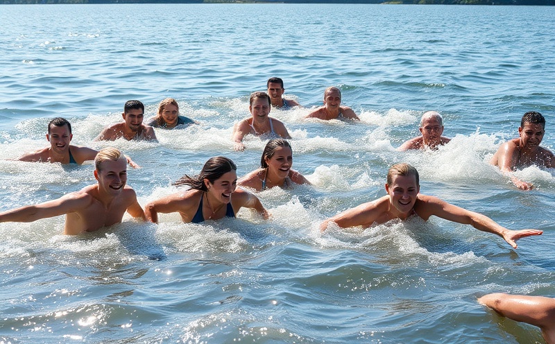 Zwemtocht - energieke activiteit op het water