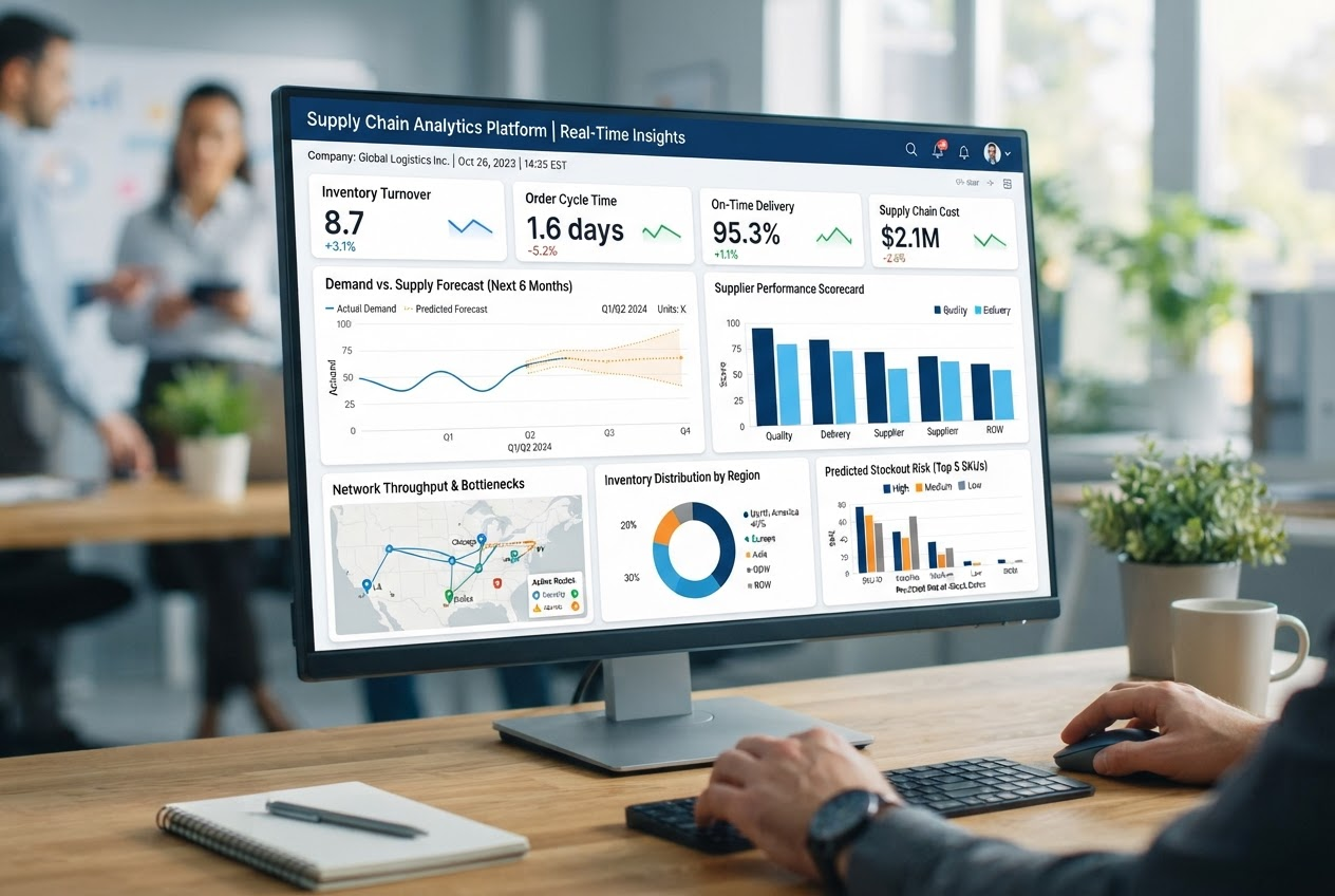 Real-Time BI & Analytics Dashboard
