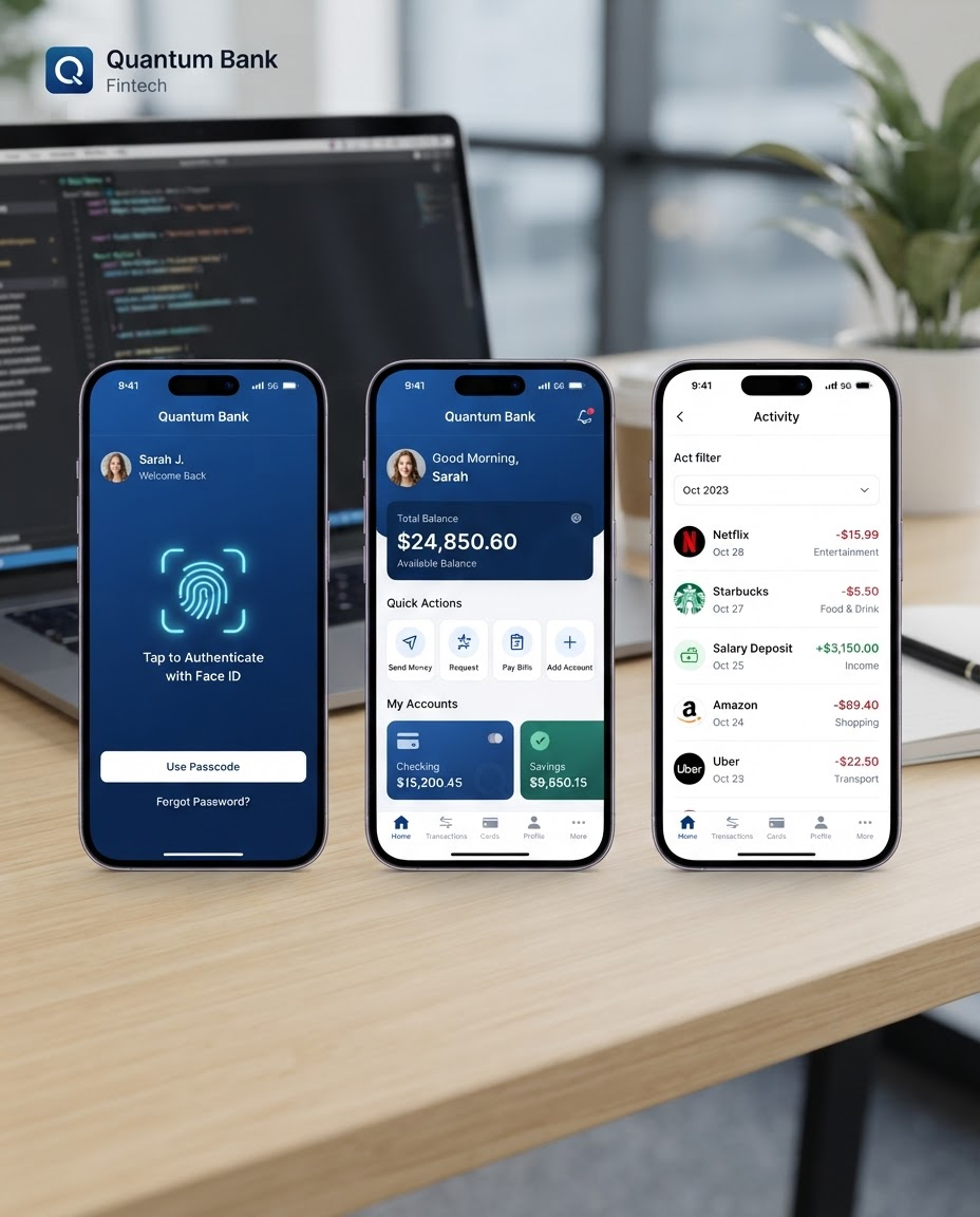 FinTech Mobile Banking App