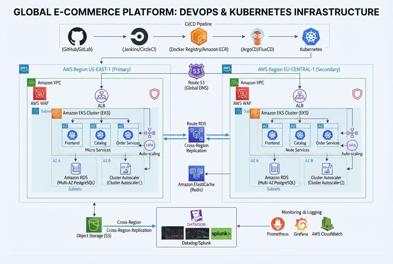 Cloud Infrastructure & DevOps Migration