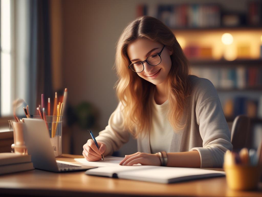 A motivated student engaged in SAT study with a tutor,