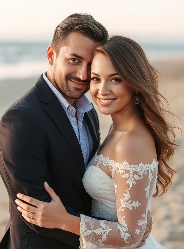 John and Brittany portrait