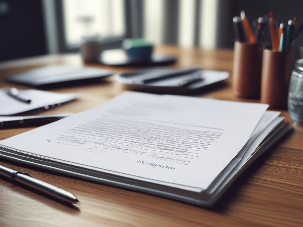 A close up shot of a diverse investment portfolio document