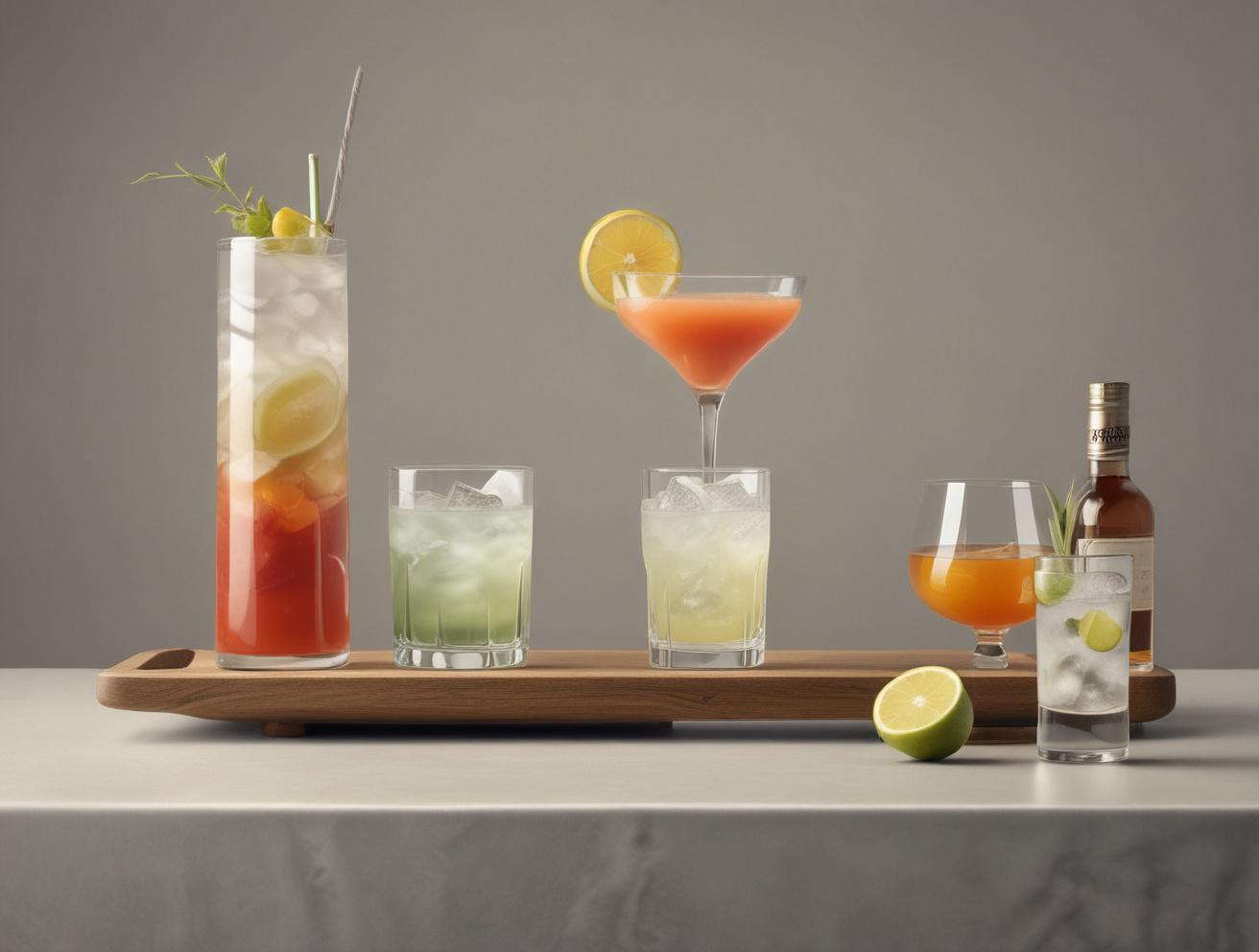 mobile bar cocktails