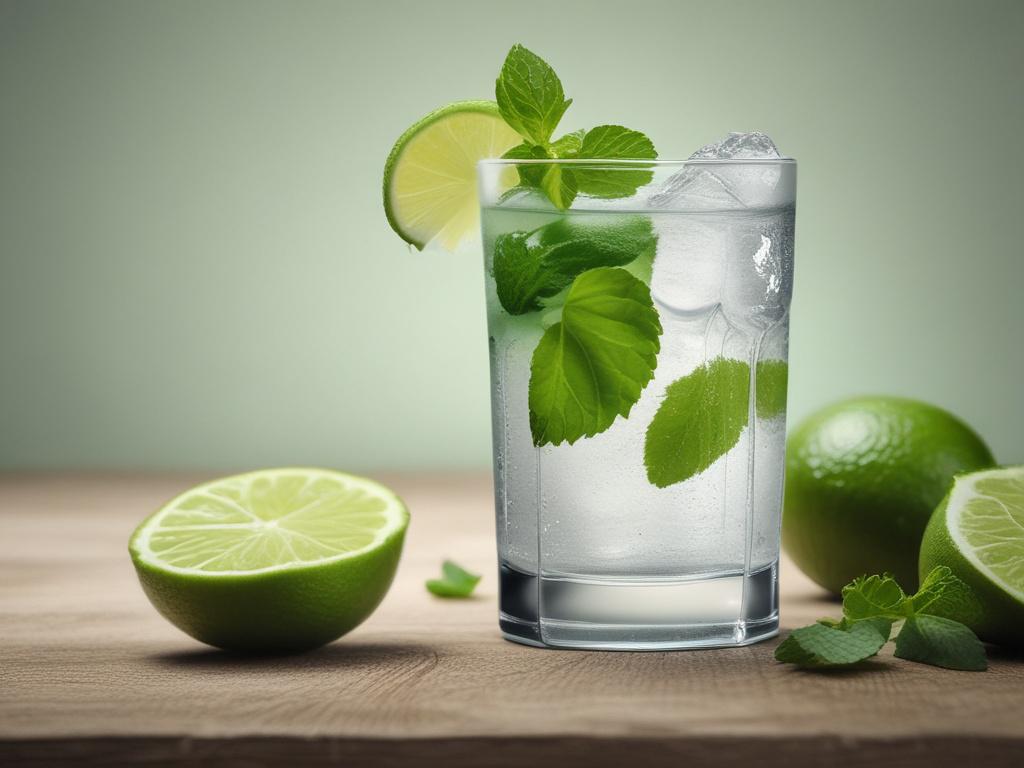 mojito, cocktail, mint, lime, refreshing