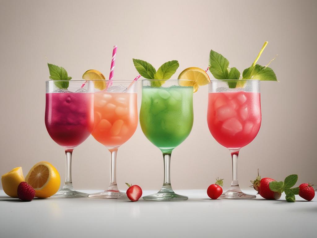 mocktails, refreshing drinks, vibrant, creativity, non alcoholic beverages