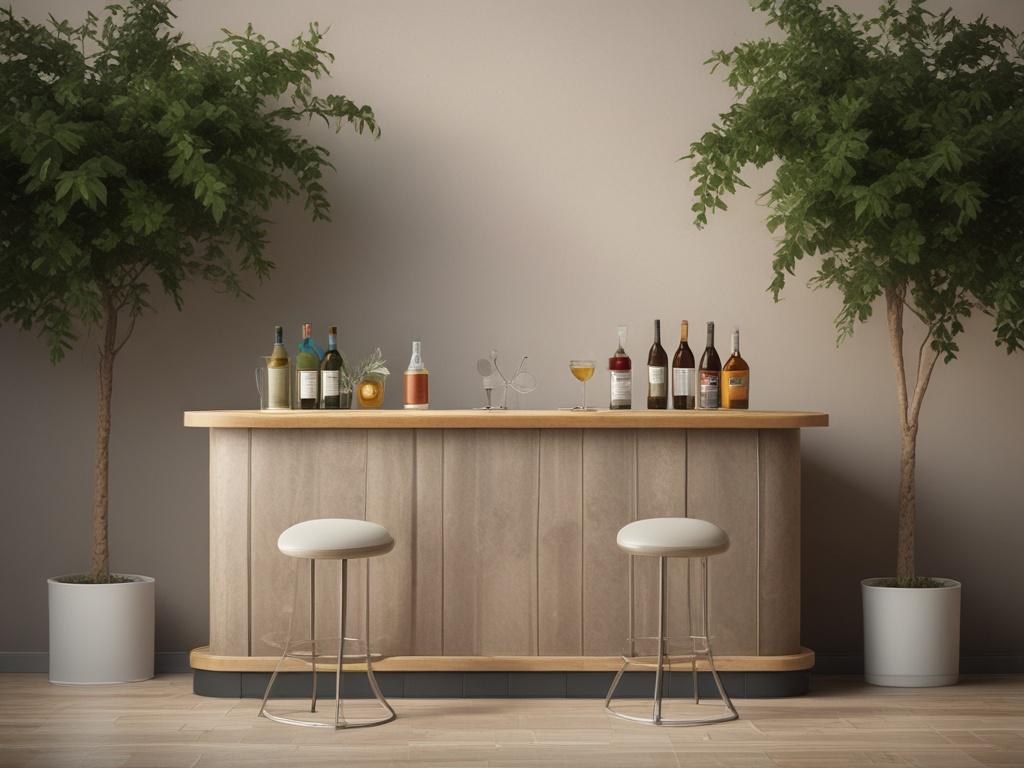 mobile bar, event rentals, bartending, stylish setup, celebration