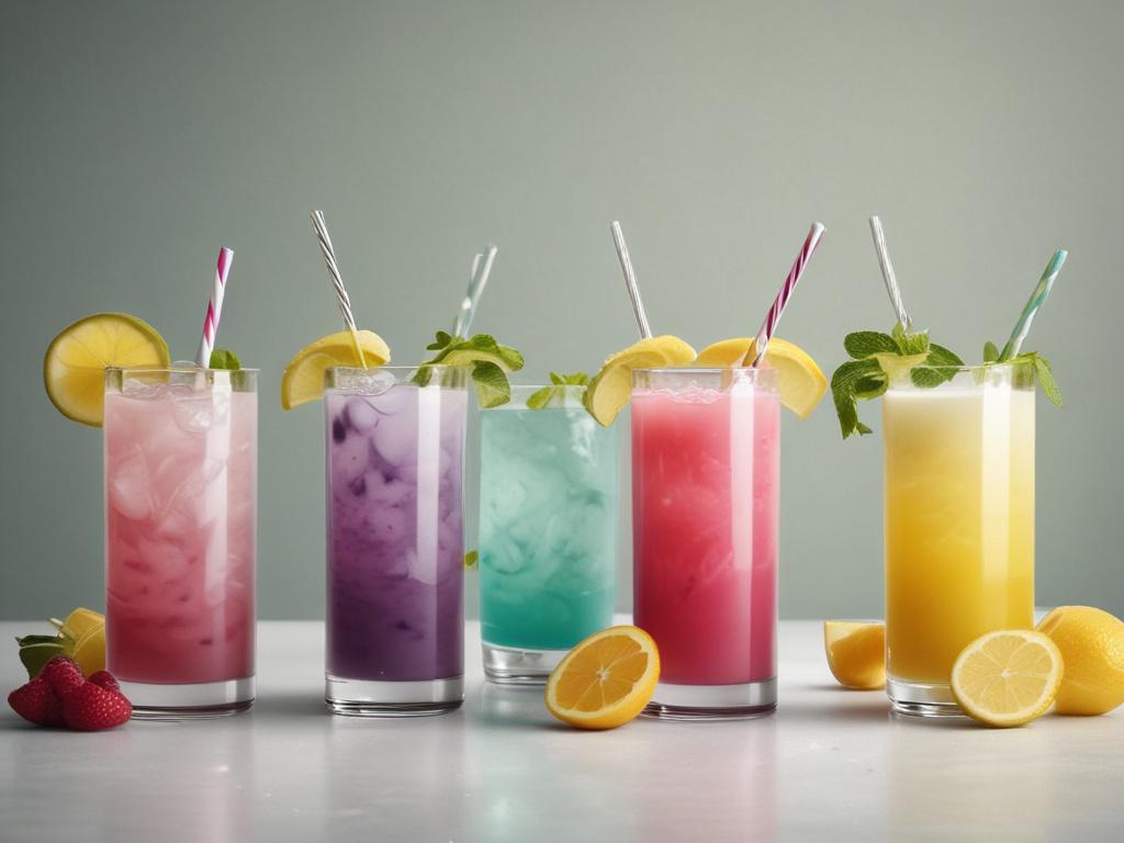 mocktails, non alcoholic drinks, mobile bar, fresh flavors, party beverages