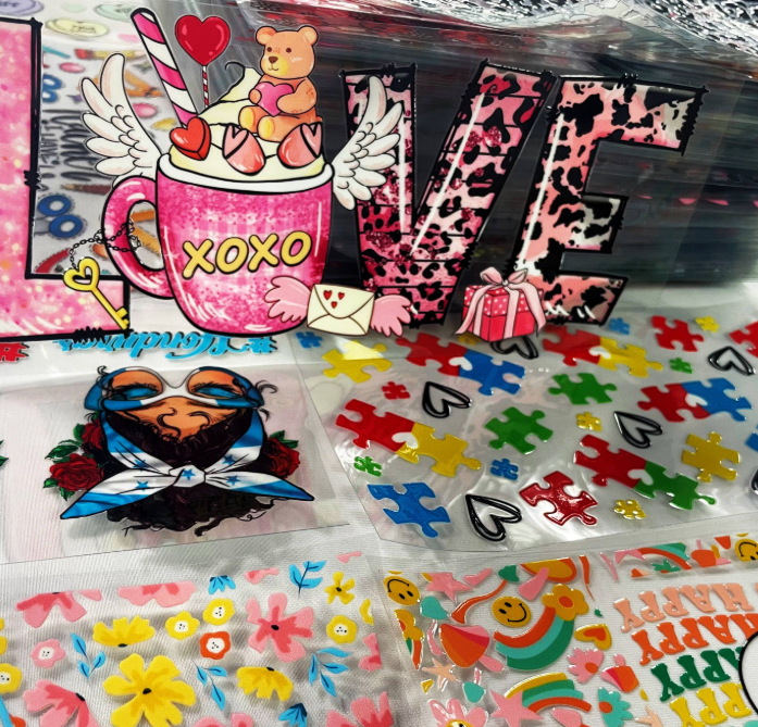 UV DTF Film with Print