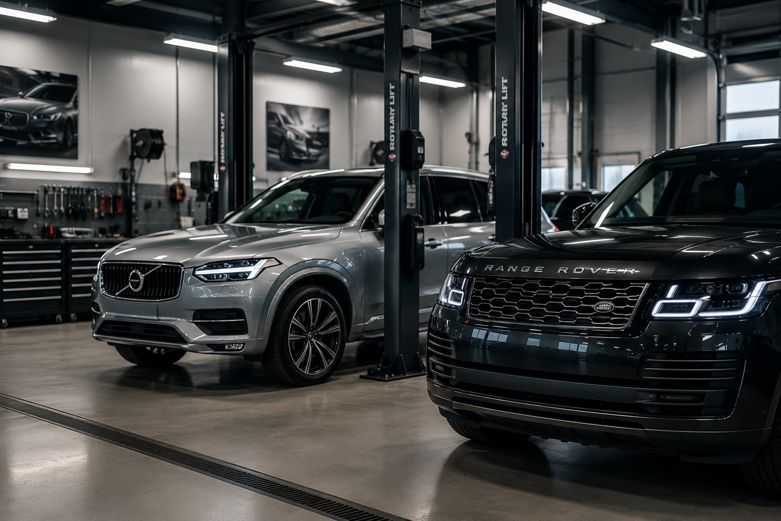 Service de întreținere pe vehicule Volvo