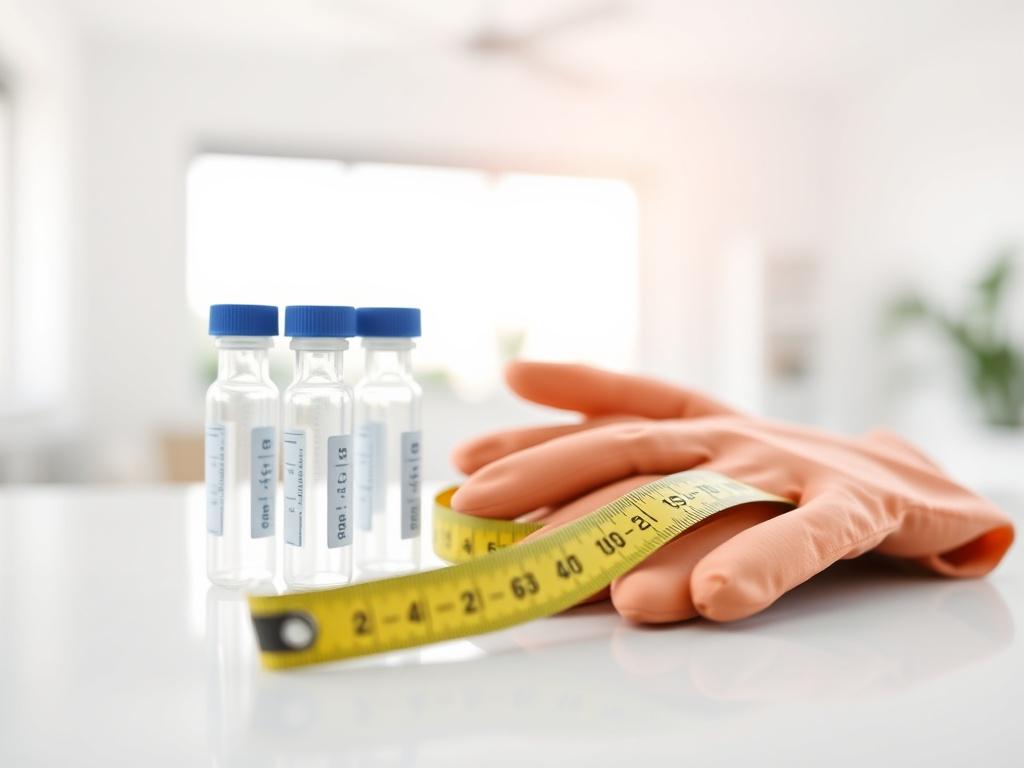 A close up shot of a mold testing kit on