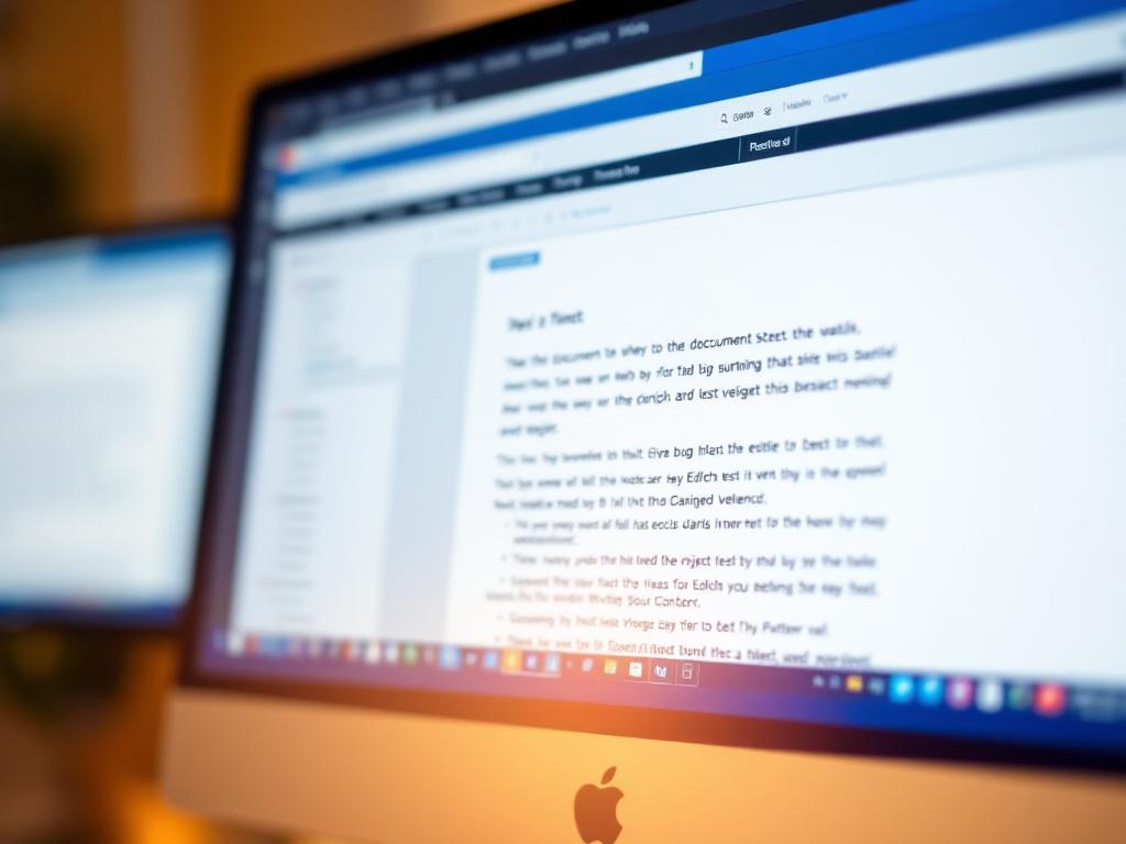 A close up shot of a computer screen displaying a