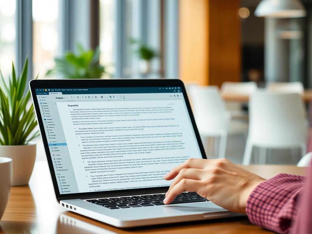 A close up shot of a person using a document