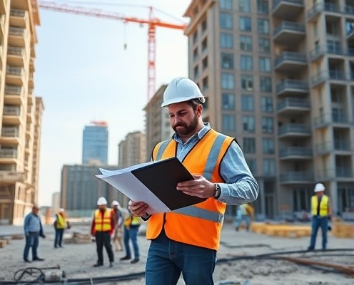 Coordinación de seguridad en obra de edificación residencial