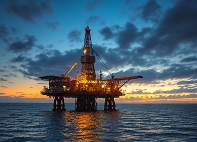 Crude oil platform