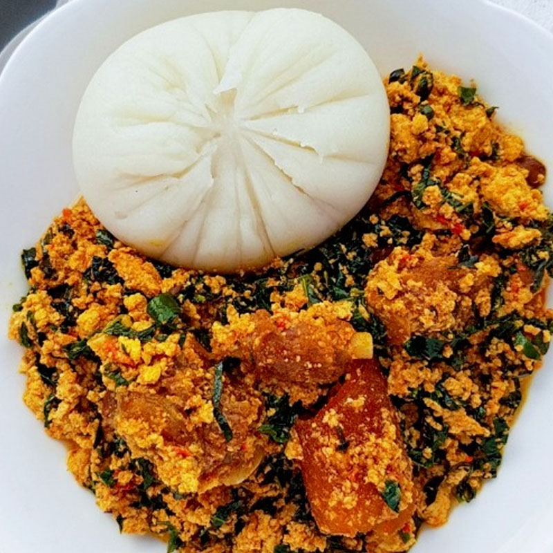 Pounded Yam & Egusi
