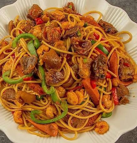 Stir-Fry Spaghetti