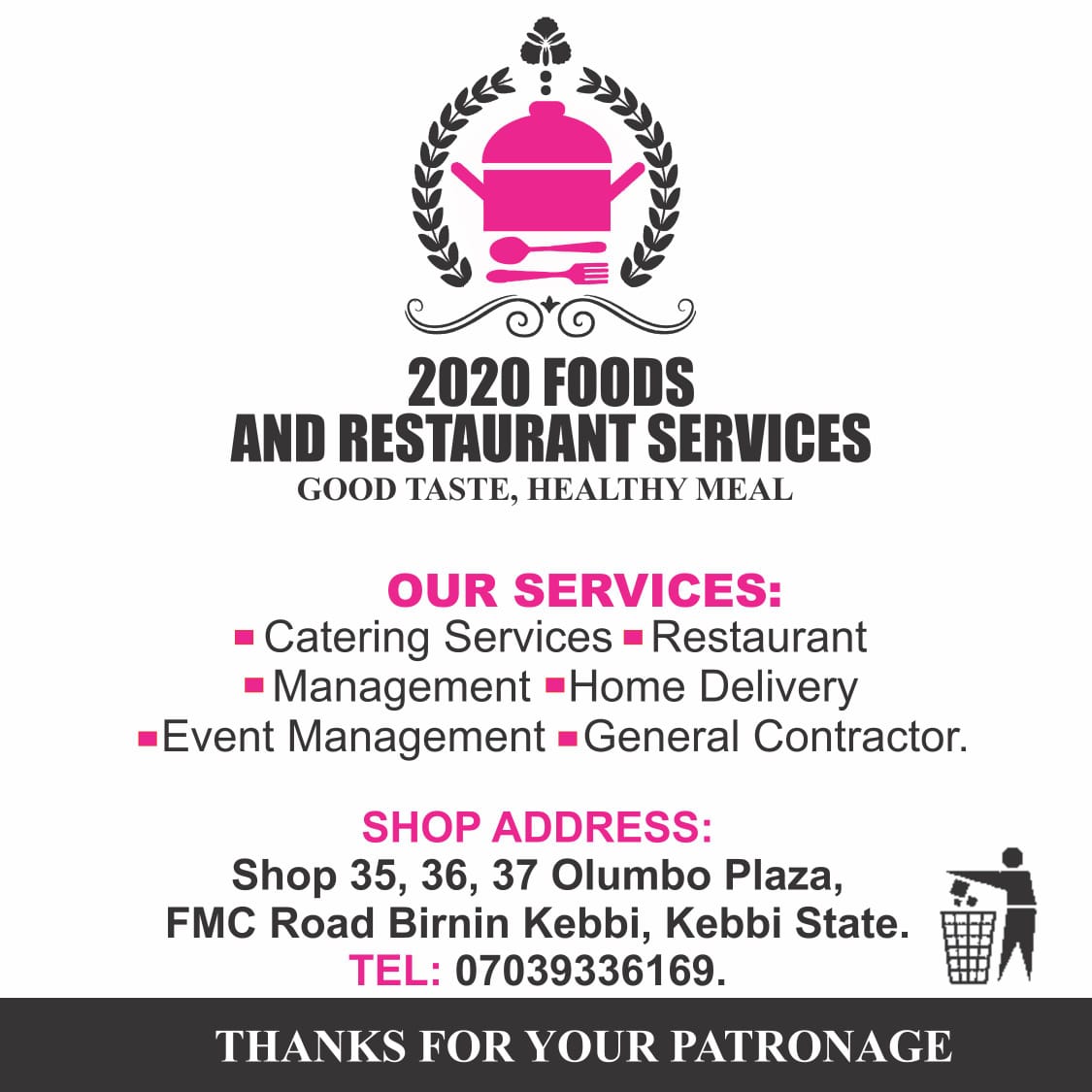 Premium Nigerian cuisine