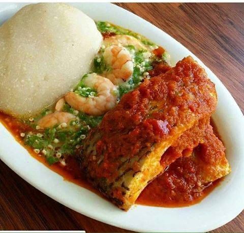 Fufu & Okra Soup
