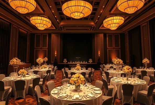 Premium event venue setup