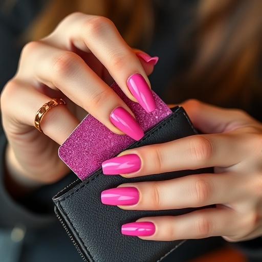 People with long nails