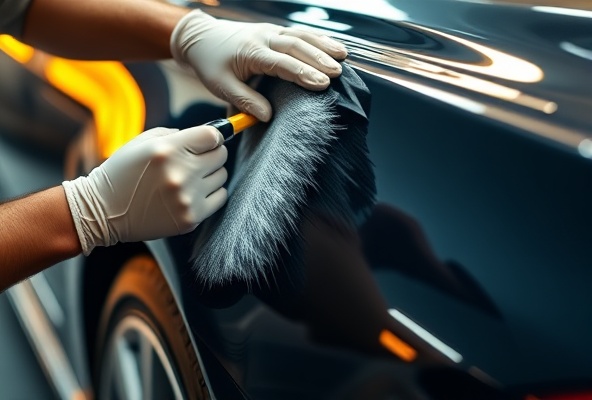 Professional detailing work in progress