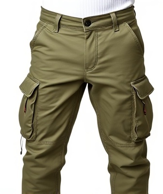 Cargo Pants - Olive Green