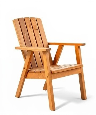 Modern Wooden Patio Chair