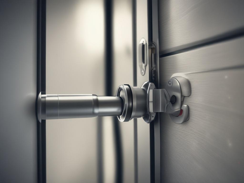 A close up shot of a secure lock symbolizing data