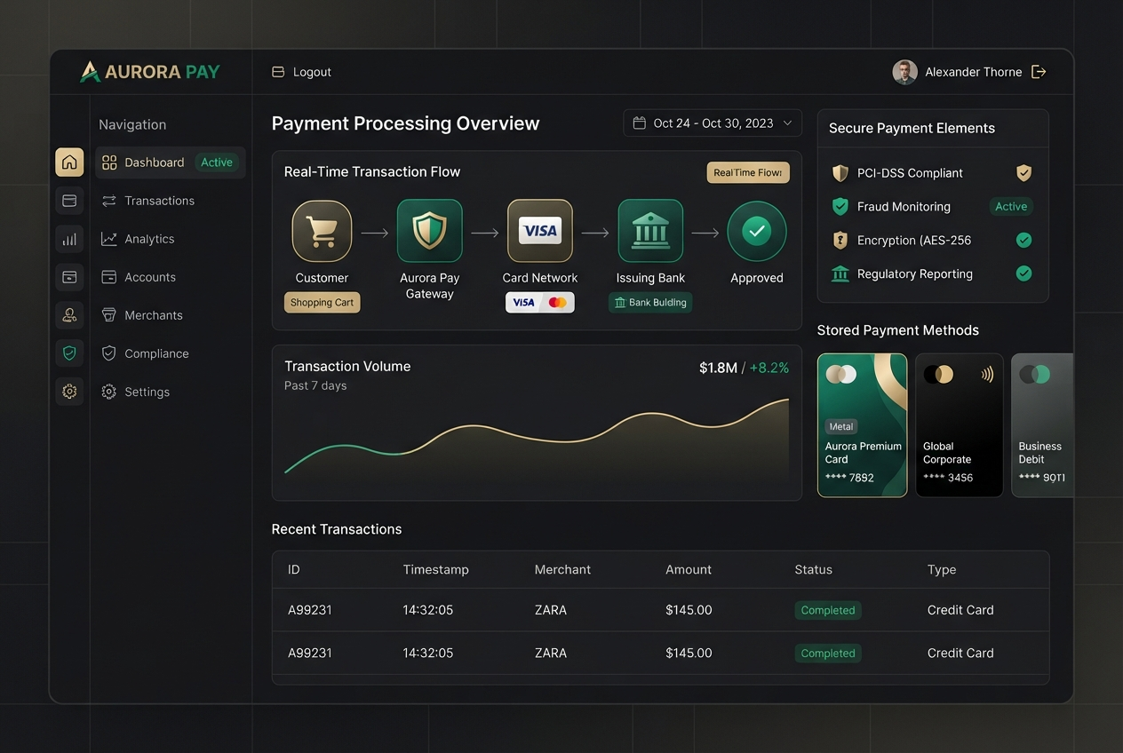 Payment processing platform