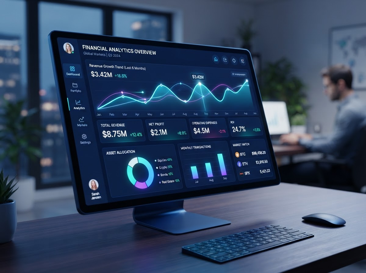 FinTech Analytics Dashboard