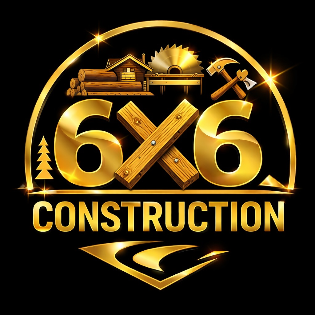 6x6 Construction Logo