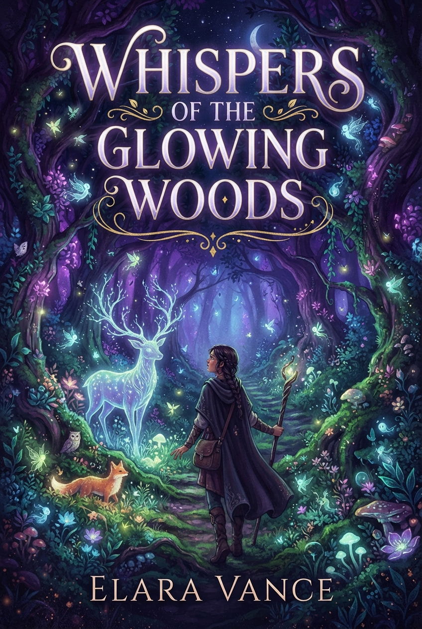 Cover of Whispers of the Glowing Woods