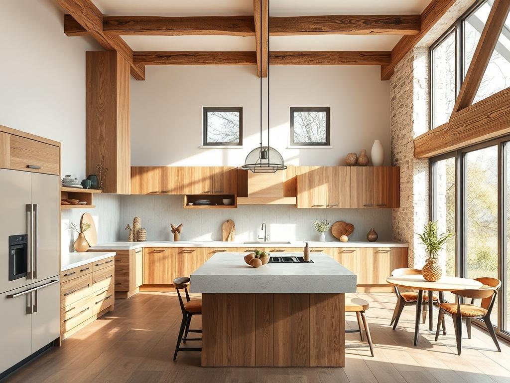 An elegant kitchen renovation featuring modern appliances, sleek cabinetry, and