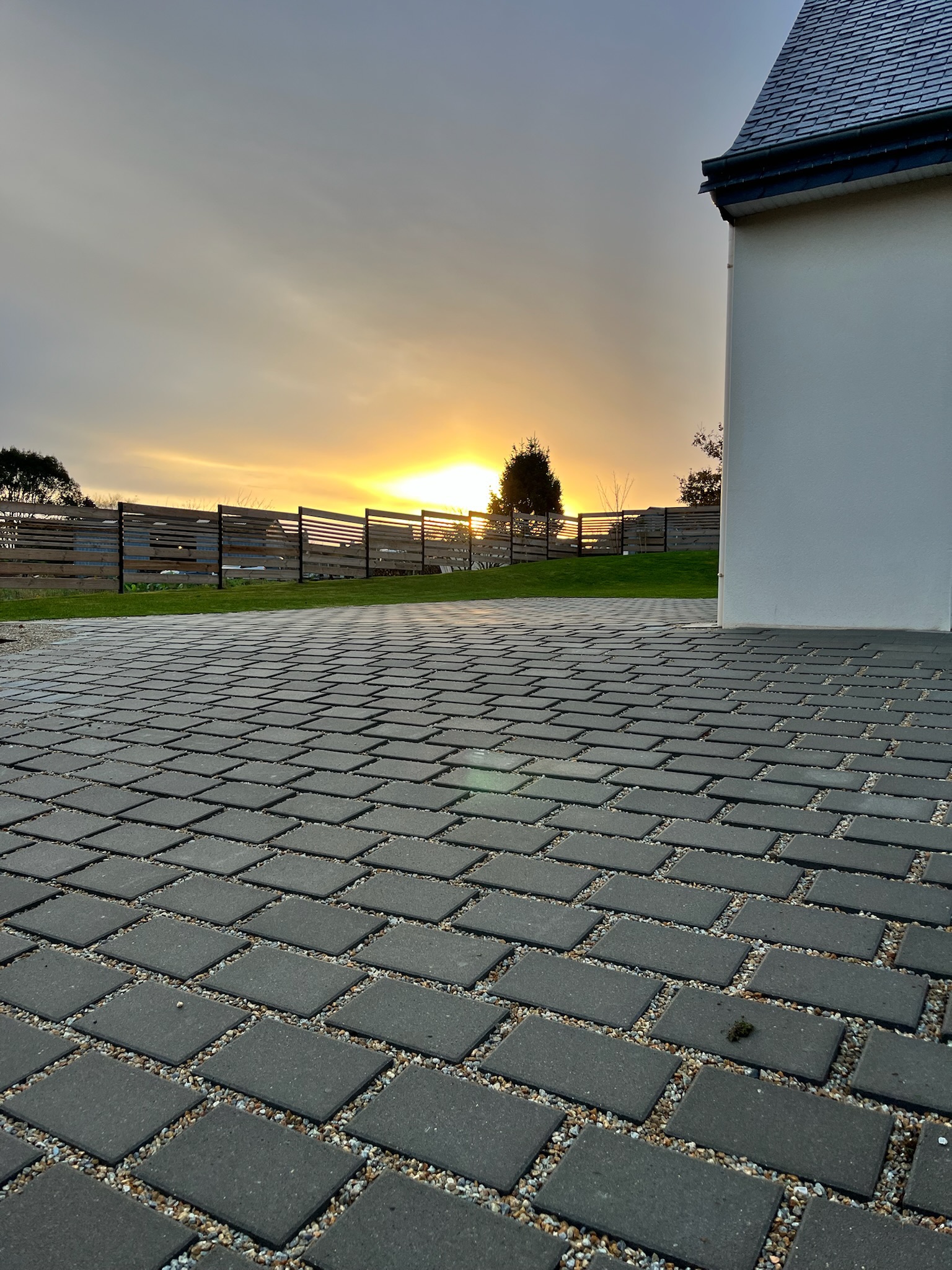Création Terrasse en Pavé