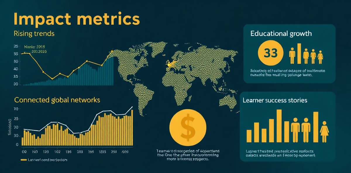 Impact metrics visualization