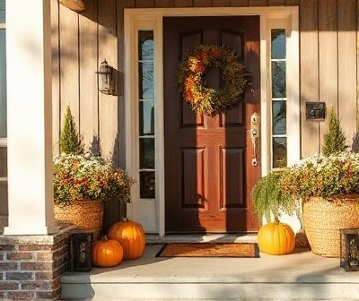 Doorway entrance decoration