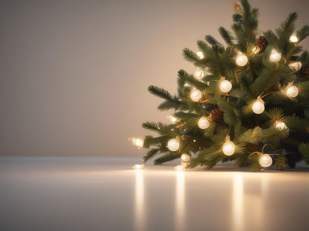 twinkling LED lights, holiday decorations, festive lights