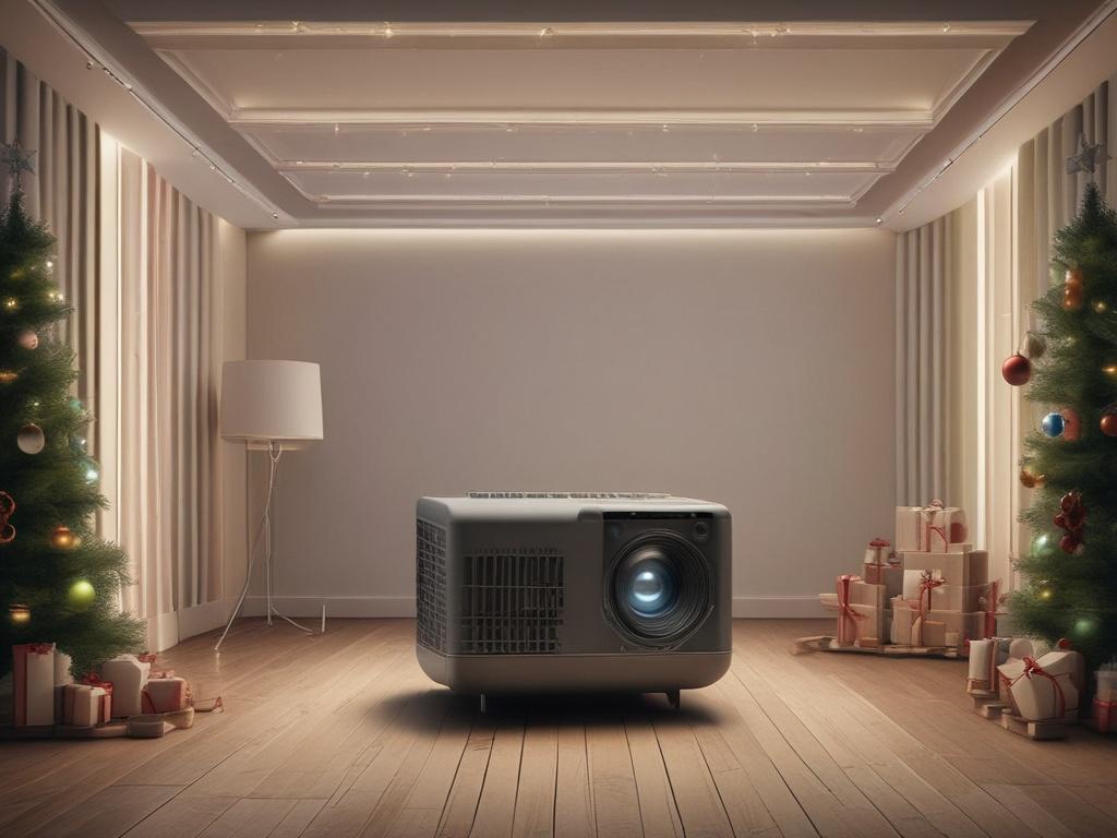 LED holiday projector, holiday lights, festive imagery