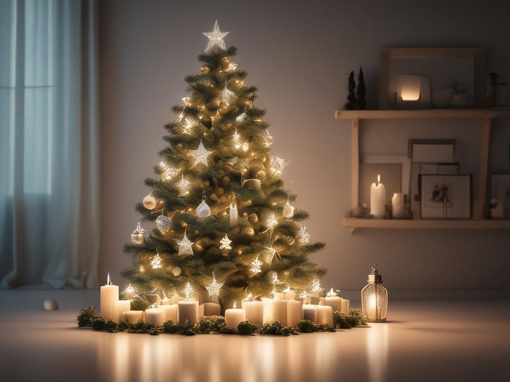 holiday light installation