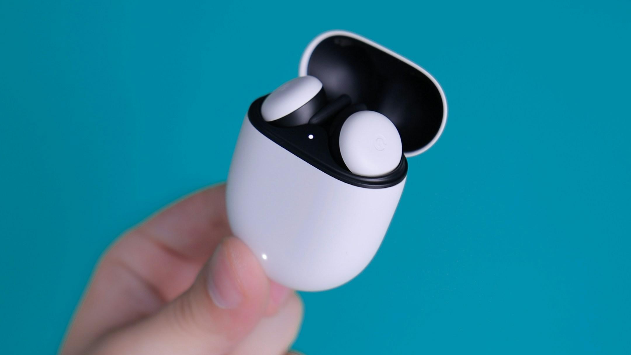 Google Pixel Buds Case Open