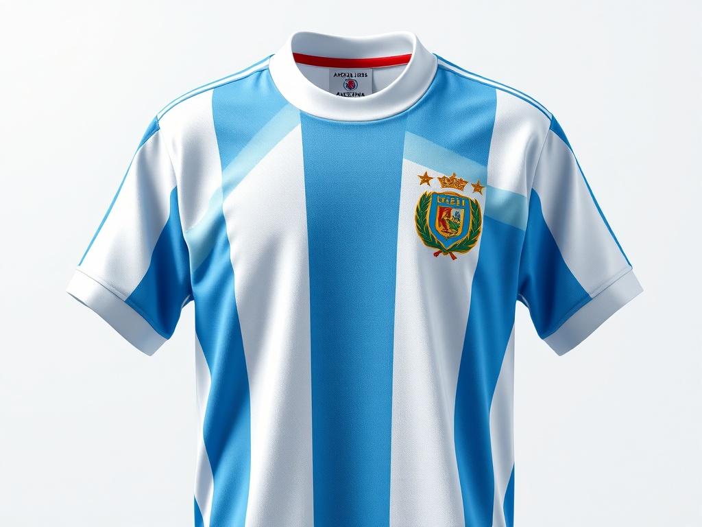 A detailed high resolution image of the Argentina World Cup
