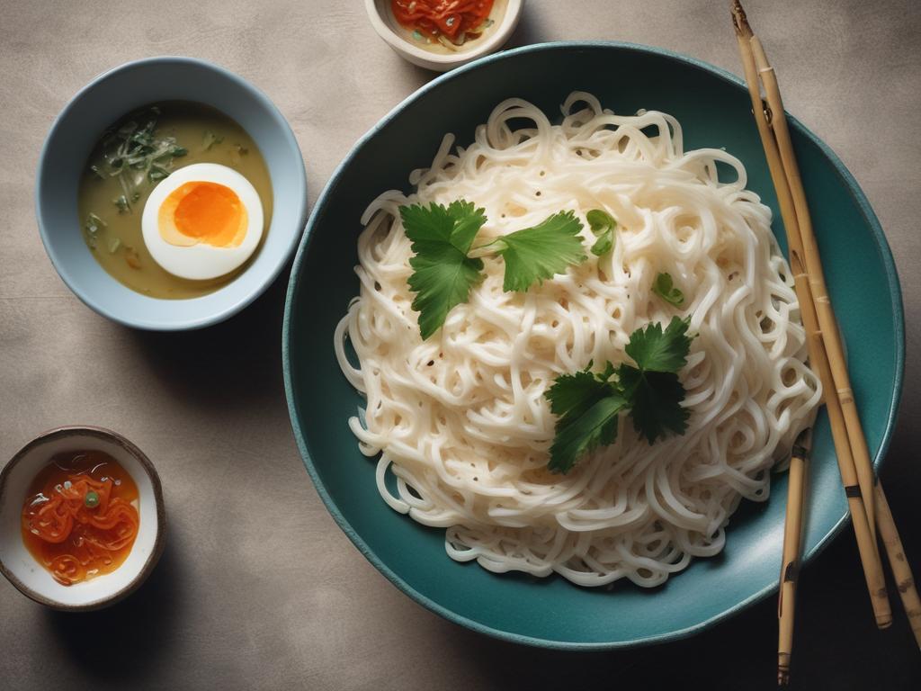 rice noodles, Kuy Teav, authentic Cambodian cuisine