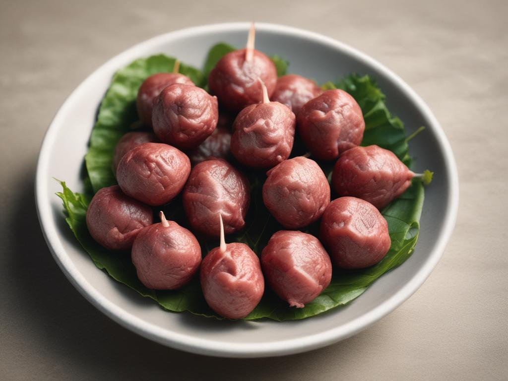 authentic beef balls, premium meat, Cambodian cuisine