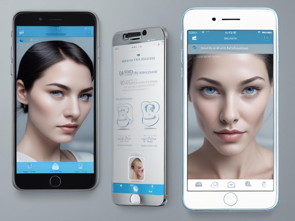 Create a realistic high resolution of a smartphone displaying the