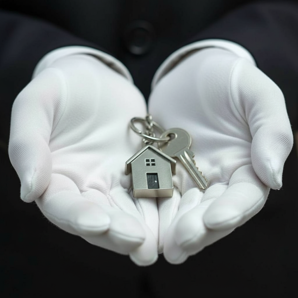 two hands_trader_m_add_a_front_door_silver_key_on_a_chain_the_the_keychain_but_not_o_74bbab07-1300-467b-b6c9-be0573c3a05d.png