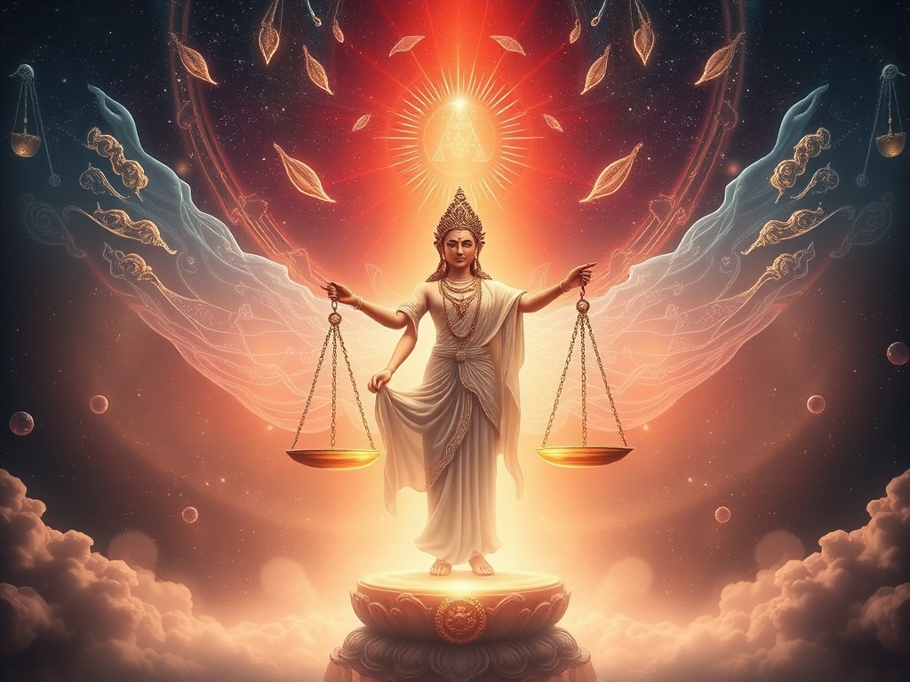 Divine Dharma and Cosmic Justice
