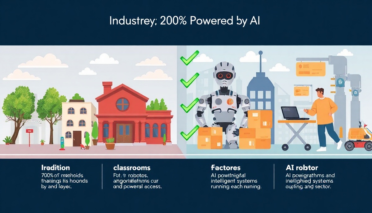 Traditional vs Divine AI-Powered Industries